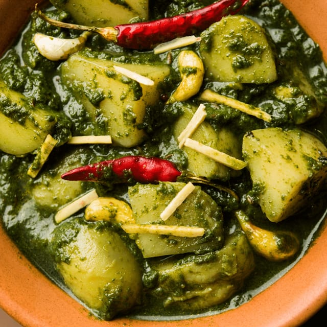 Aloo Saag.