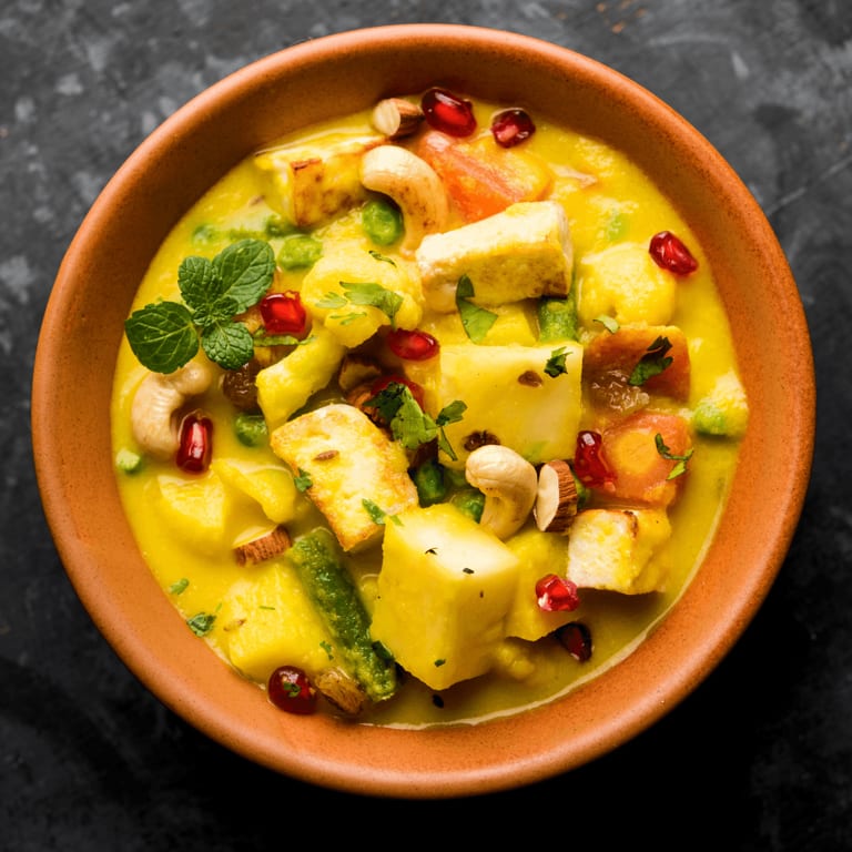 Delicious Indian Korma and Curry Dishes