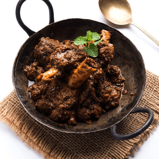 Goat Tikka Masala.