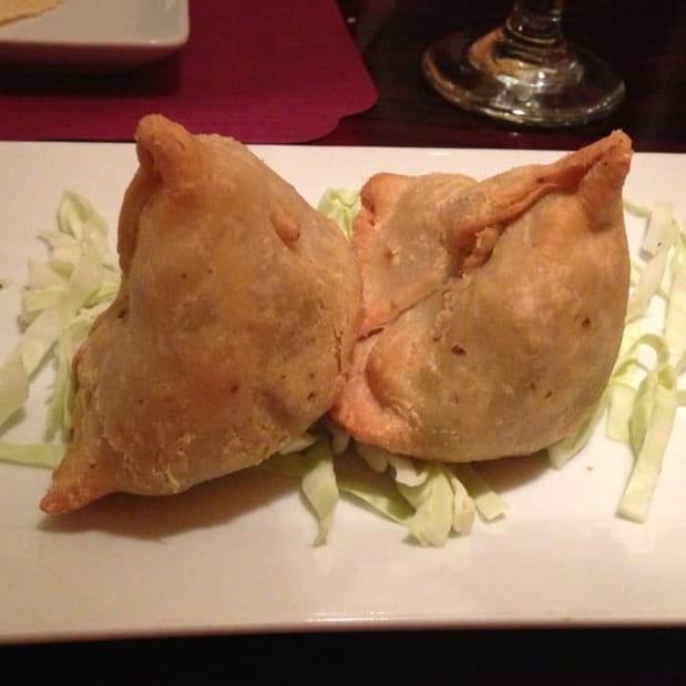 Vegetable Samosa.