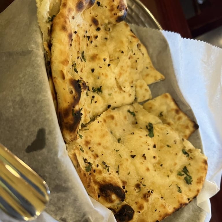 Delicious Garlic Naan